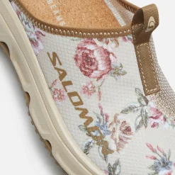 Sale Salomon X Beams Rx Slide 3.0 Flowers Safari / Kangaroo / Toasted