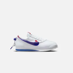 Best Nike X Clot Cortez White / Game Royal / University Red