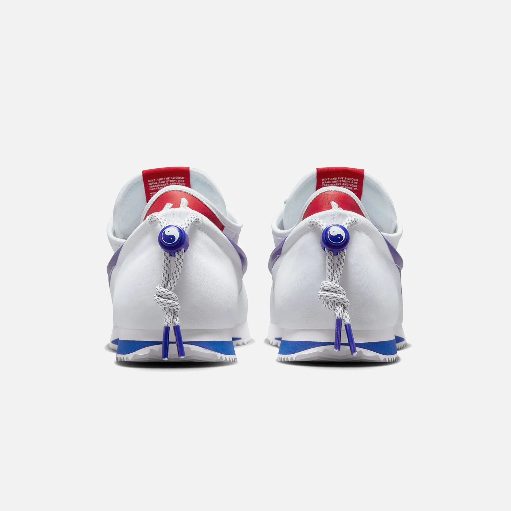 Best Nike X Clot Cortez White / Game Royal / University Red