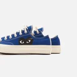 Best Sale CDG Pocket X Converse Chuck 70 Ox Blue Quartz