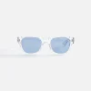 New Garrett Leight X John Terzian Clear Sky / Blue
