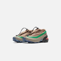 New Salomon X Margiela Mm6 Wmns Cross Low Kelp / Vintage Khaki / Bright Green