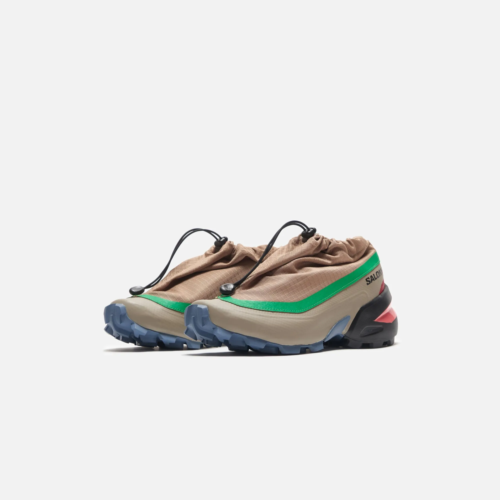 New Salomon X Margiela Mm6 Wmns Cross Low Kelp / Vintage Khaki / Bright Green