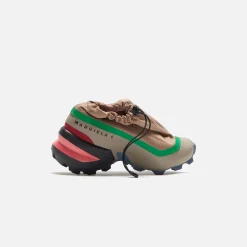 New Salomon X Margiela Mm6 Wmns Cross Low Kelp / Vintage Khaki / Bright Green