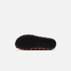 Store Marni X No Vacancy Inn Fussbet Sabot Rafia Waves Fuchsia / Natural