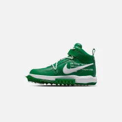 Store Nike X Off-White Air Force 1 Mid Pine Green / White / White