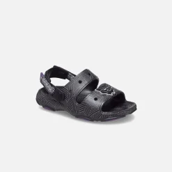 Best Crocs X Panther Kids Classic All-Terrain Sandal Black