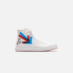 Sale Converse X Patta Chuck 70 White / Red / Blue