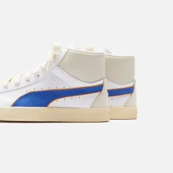 Hot Puma X Rhuigi Clyde Mid Bball White / Royal Sapphire