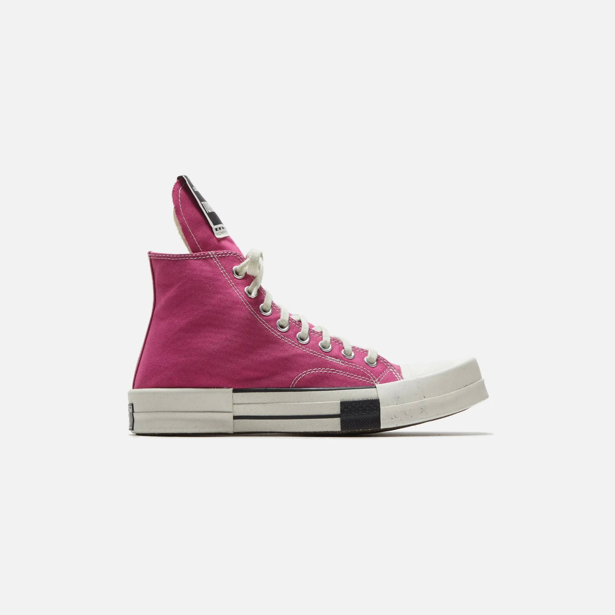Shop Converse X Rick Owens Drkshdw Turbodrk Laceless Cactus Flower / Egret / Natural Ivory