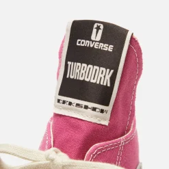 Shop Converse X Rick Owens Drkshdw Turbodrk Laceless Cactus Flower / Egret / Natural Ivory