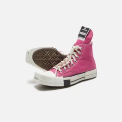 Shop Converse X Rick Owens Drkshdw Turbodrk Laceless Cactus Flower / Egret / Natural Ivory