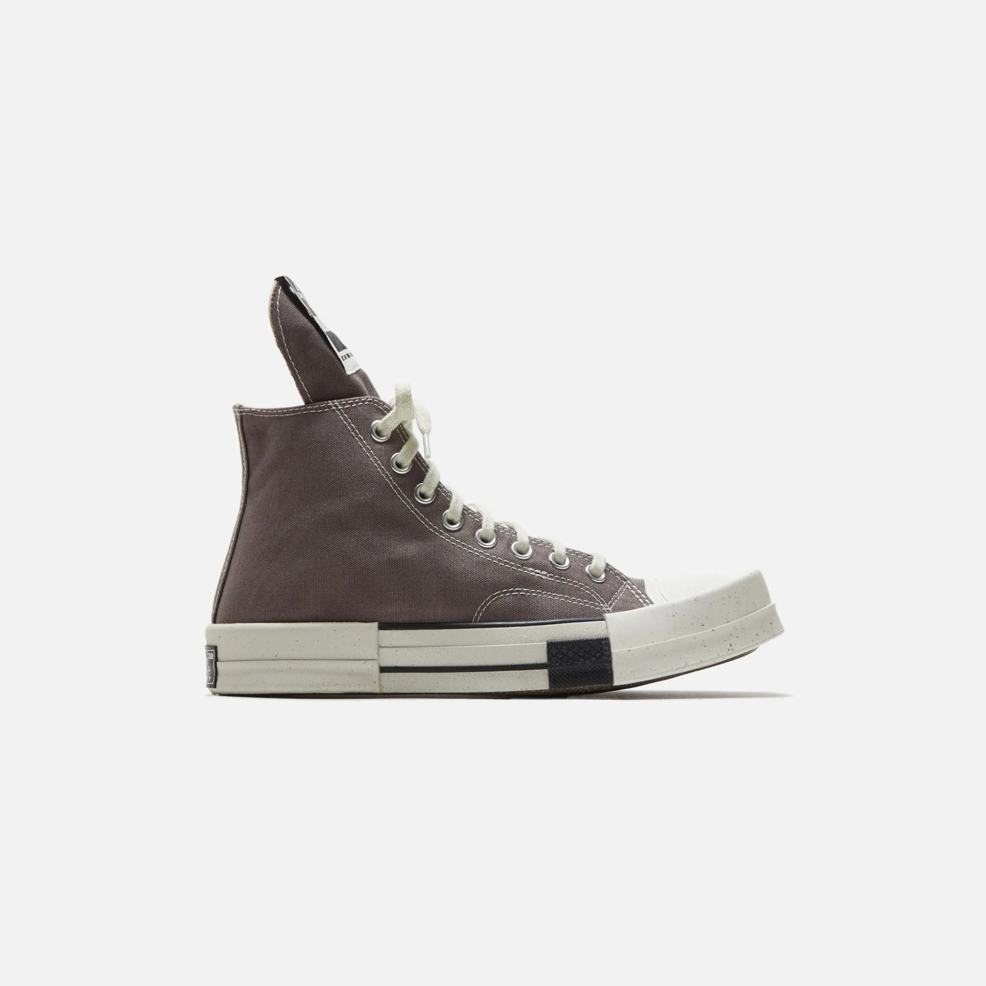 Flash Sale Converse X Rick Owens Drkshdw Turbodrk Laceless Iron / Egret / Natural Ivory