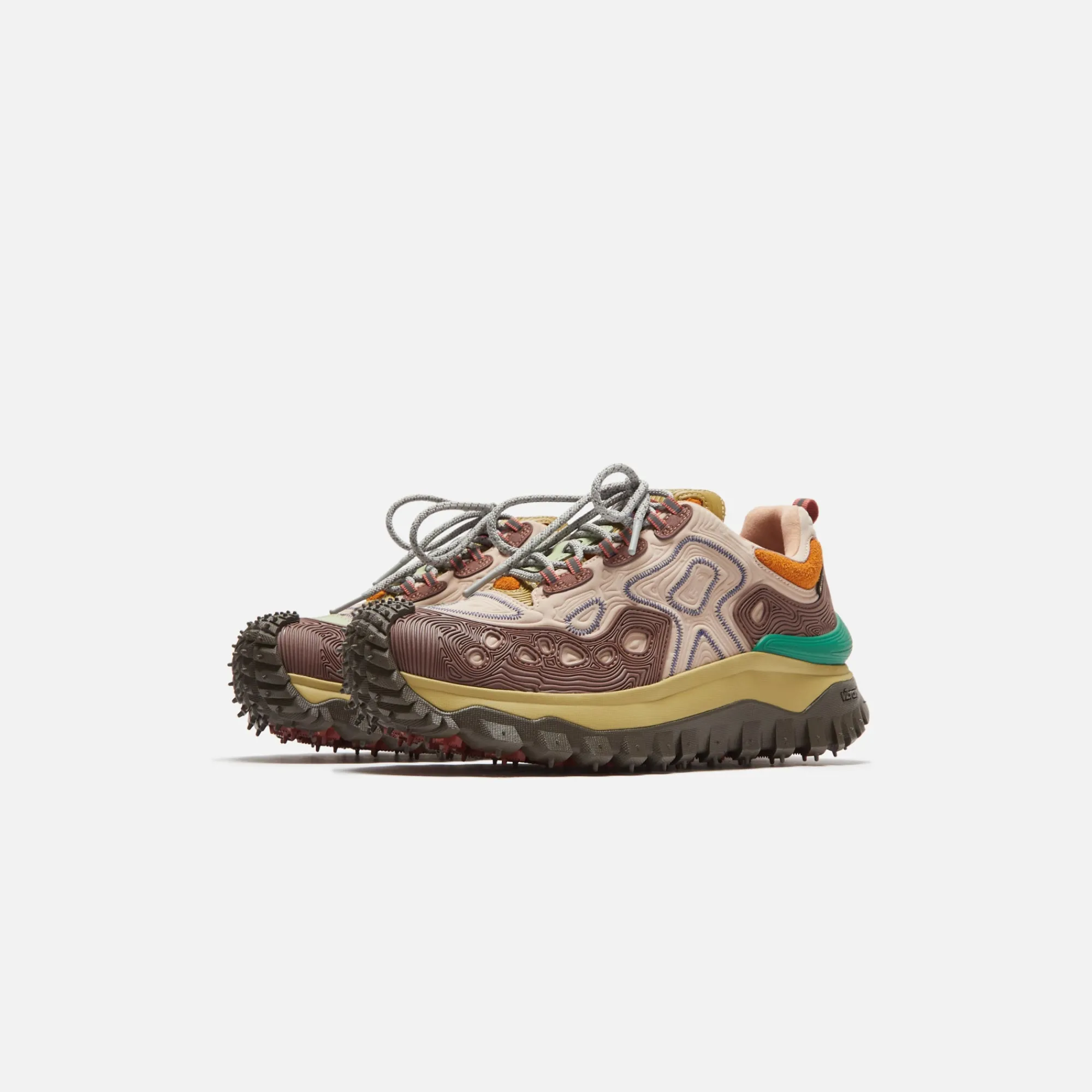 Sale Moncler X Salehe Bembury Trailgrip Low Top Sneaker Brown