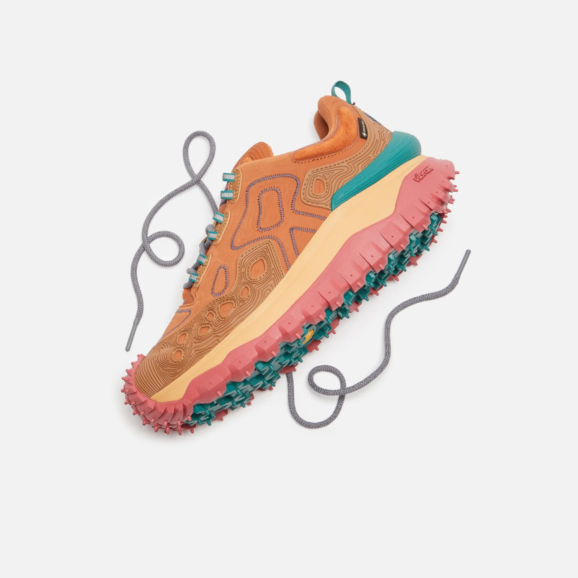 Best Sale Moncler X Salehe Bembury Trailgrip Low Top Sneaker Orange