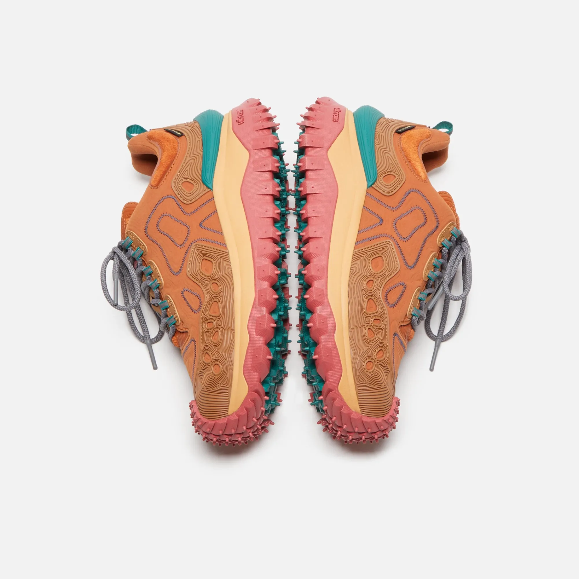 Best Sale Moncler X Salehe Bembury Trailgrip Low Top Sneaker Orange