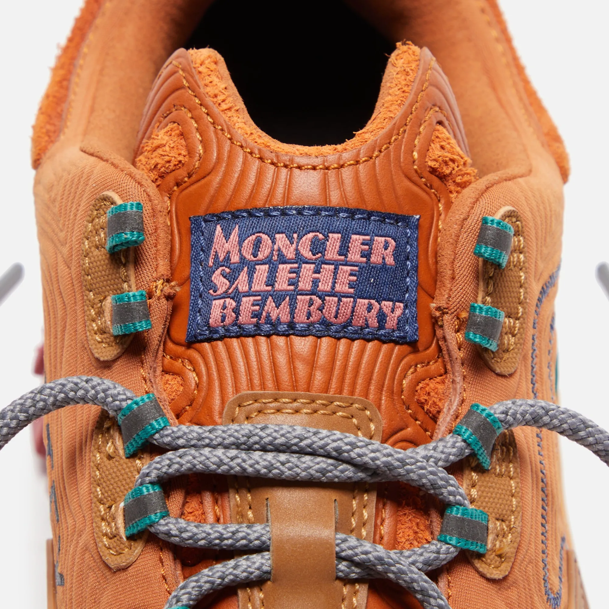 Best Sale Moncler X Salehe Bembury Trailgrip Low Top Sneaker Orange