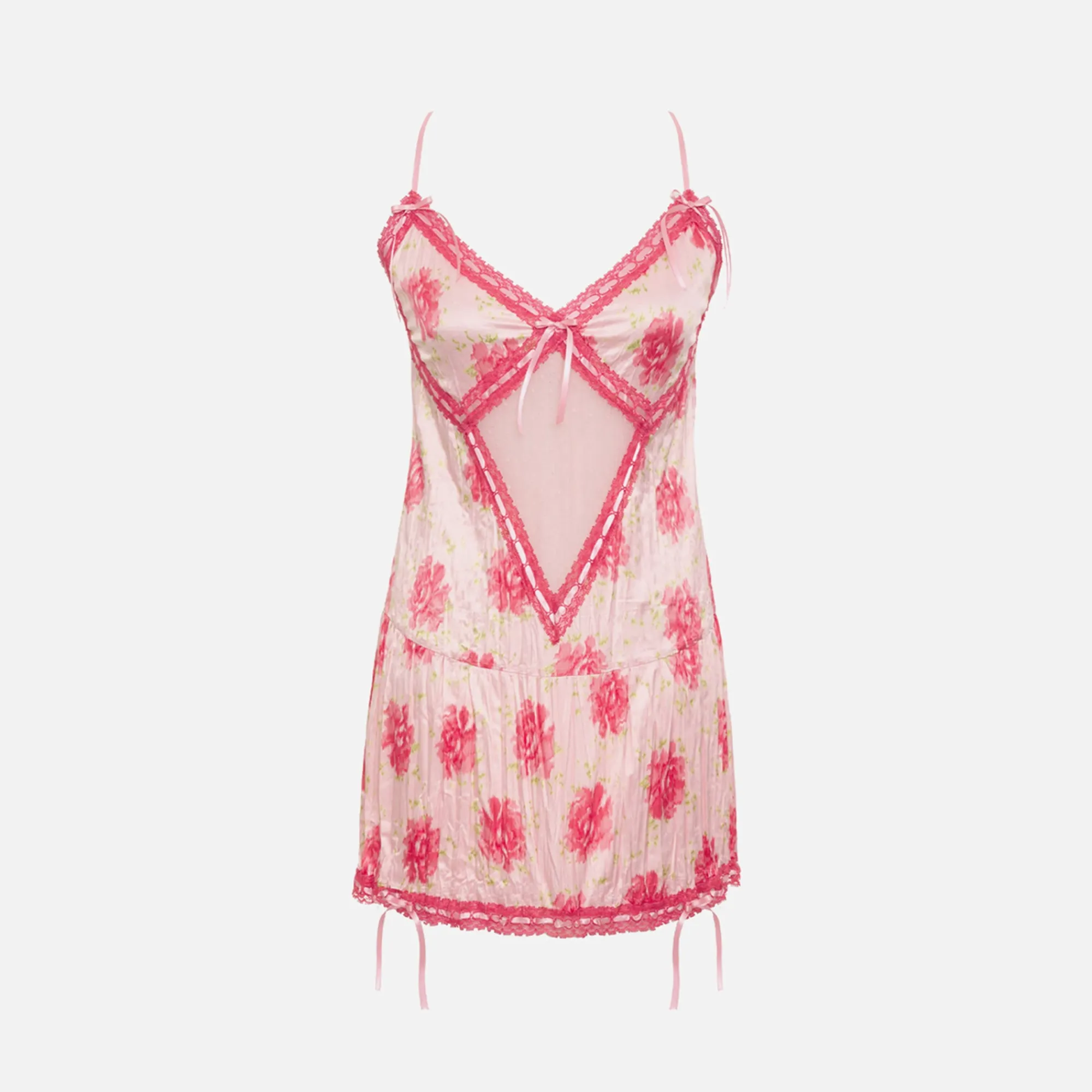 Online Frankies Bikinis X Sydney Sweeney Serafina Satin Dress Amore Mio