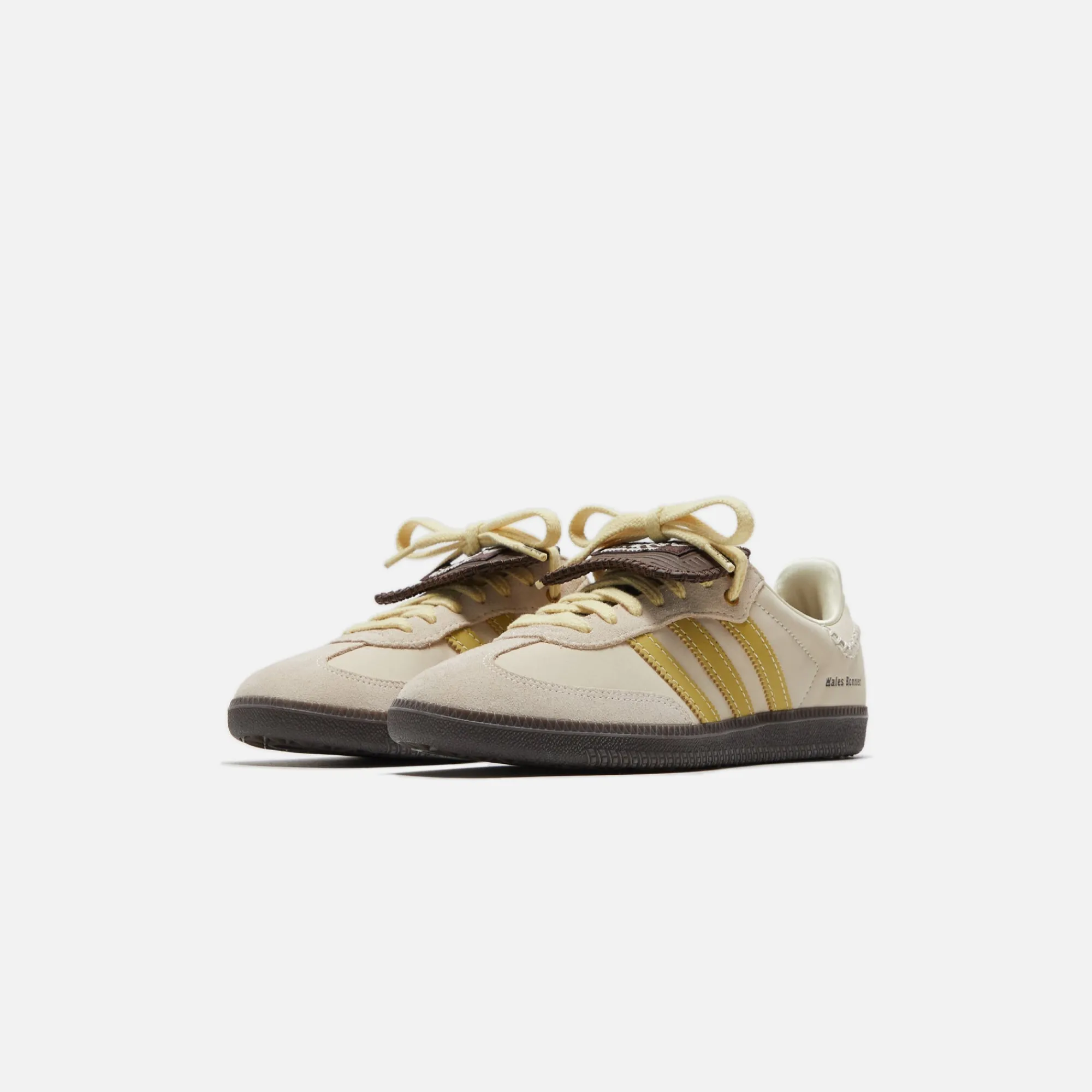 Online adidas X Wales Bonner Samba Ecru Tint / Almost Yellow / Dark Brown