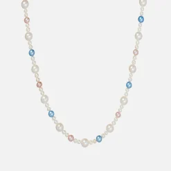 Fashion Hatton Labs Xl Pebbles Pearl Chain 20" Multi