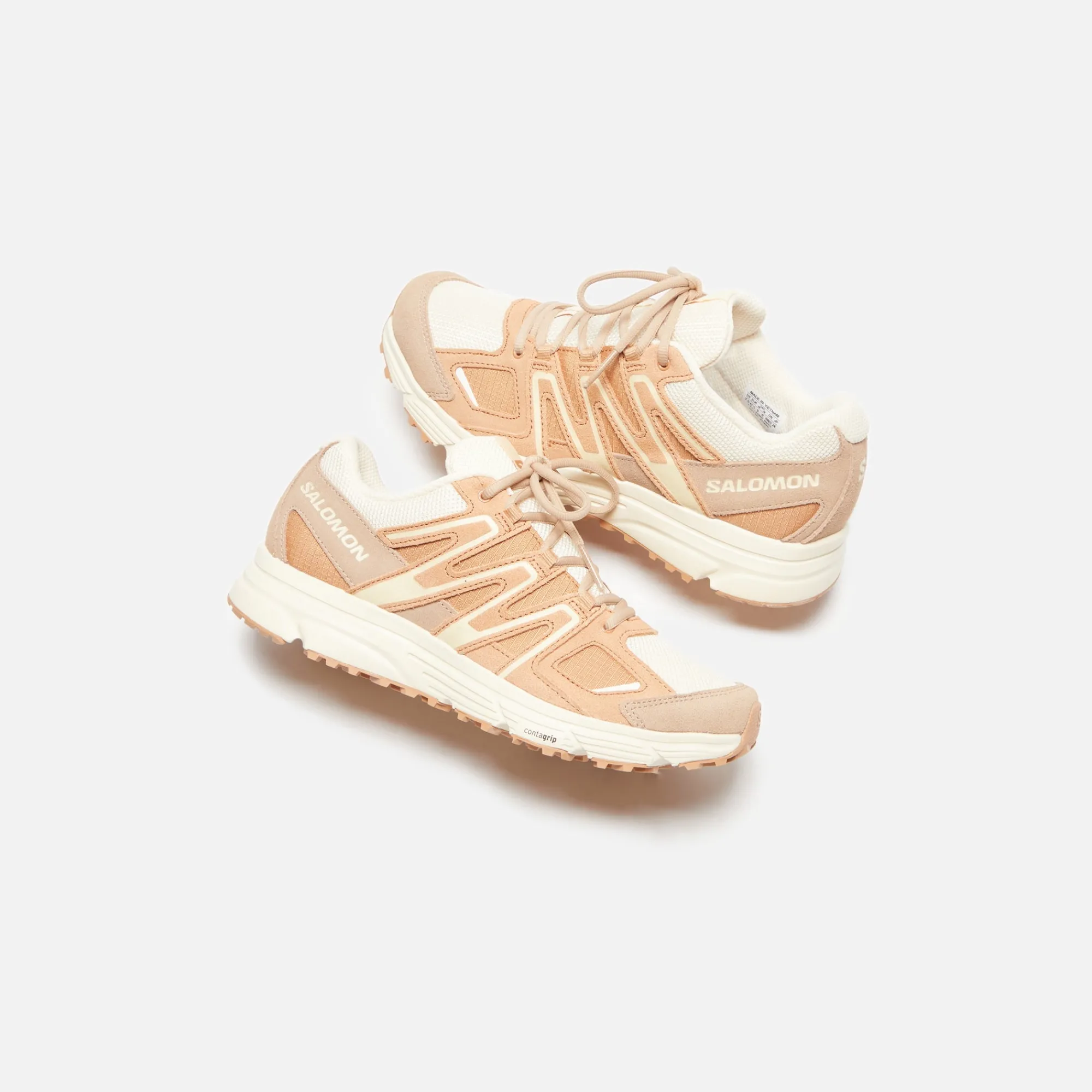 Outlet Salomon Xmn-4 Suede Natural / Sandstorm / Bleached Sand