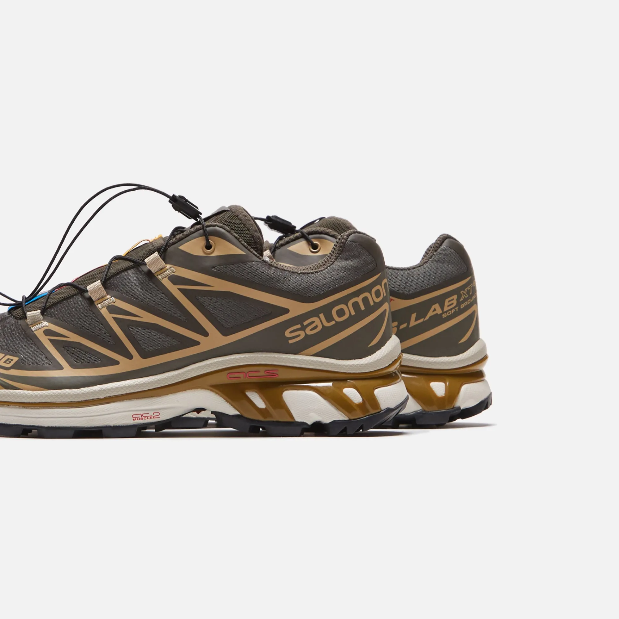 Fashion Salomon Xt-6 Beluga / Pewter / Dull Gold