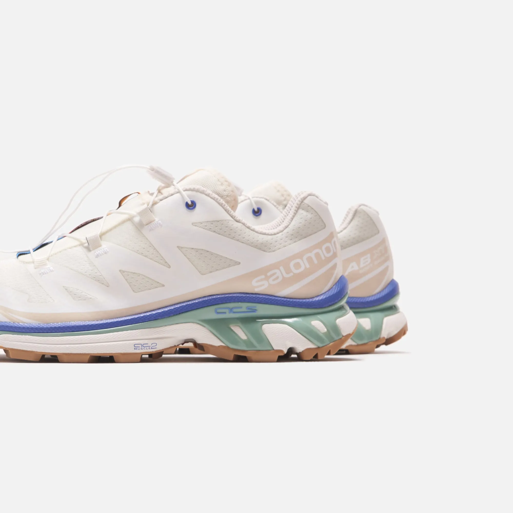 Outlet Salomon Xt-6 Vanilla Ice / Granite Green / White