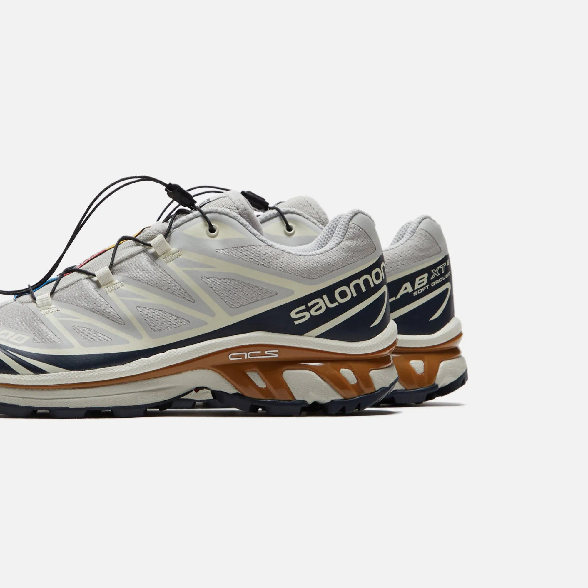 Cheap Salomon Xt-6 Lunar Rock / Dark Sapphire / Rubber