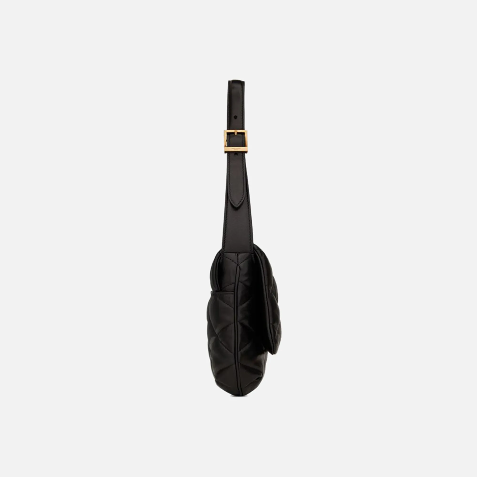 Store Saint Laurent Ysl Matelasse Shoulder Bag Black