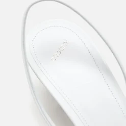 Clearance Coperni Zip Stiletto Ice Clear White