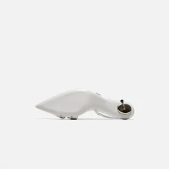 Clearance Coperni Zip Stiletto Ice Clear White