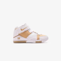 Cheap Nike Zoom Lebron Ii White / Metallic Gold / Varsity Crimson