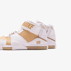 Cheap Nike Zoom Lebron Ii White / Metallic Gold / Varsity Crimson