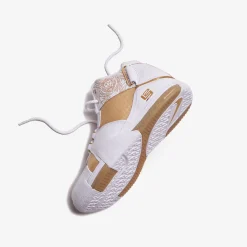 Cheap Nike Zoom Lebron Ii White / Metallic Gold / Varsity Crimson